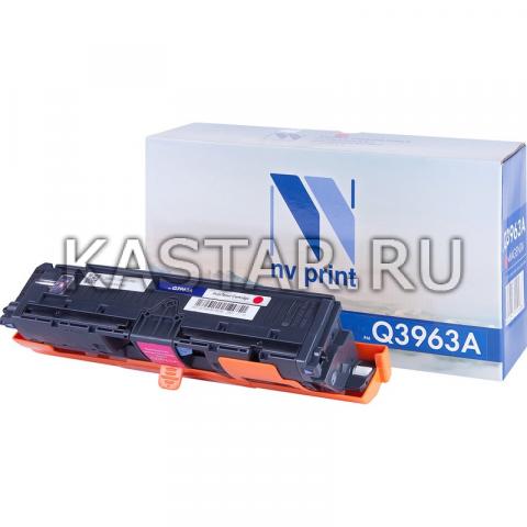 Картридж NVP совместимый NV-Q3963A Magenta для HP LaserJet Color 2820 | 2840 | 2550L | 2550Ln | 2550n | 3000 | 3000n | 3000dn | 3000dtn Пурпурный (Magenta) 4000стр.