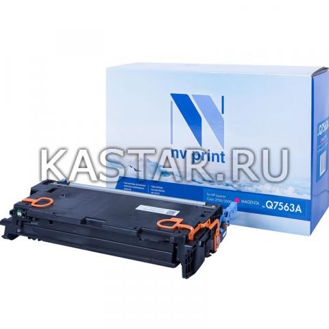 Картридж NVP совместимый NV-Q7563A для HP LaserJet Color 2700 | 3000 Пурпурный (Magenta) 3500стр.