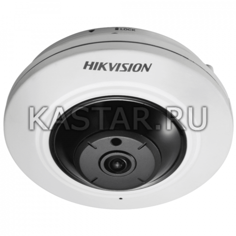  3 Мп IP-камера Hikvision DS-2CD2935FWD-I с fisheye-объективом, EXIR-подсветкой 8 м
