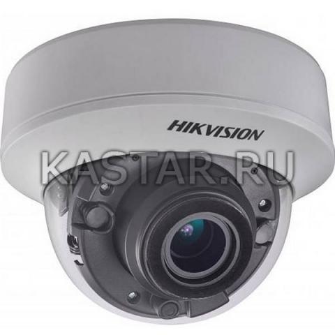  5Мп купольная HD-TVI камера Hikvision DS-2CE56H5T-AITZ с EXIR-подсветкой до 30м