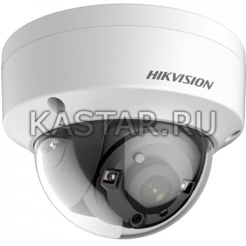  Вандалостойкая 5Мп HD-TVI Extra-Lux камера Hikvision DS-2CE56H5T-VPIT c EXIR-подсветкой