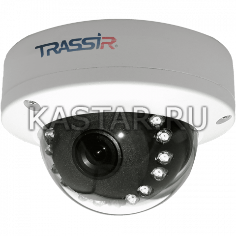 Купол IP-камера TRASSIR TR-D3121IR1 v4 (2.8 мм)