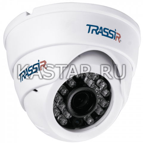 Сфера Внутренняя 1.3 Мп IP-камера TRASSIR TR-D8111IR2W с Wi-Fi и ИК-подсветкой