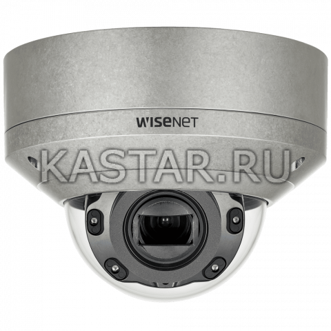  Smart IP камера Wisenet XNV-6080RS с WDR 150 дБ, ИК-подсветкой 50 м, Motor-zoom