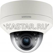  Вандалостойкая камера Wisenet Samsung SNV-6084RP, 2.8 zoom, WDR 120 дБ, ИК-подсветка