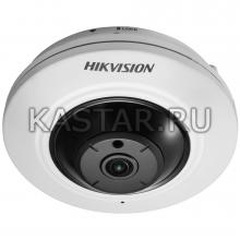  Сетевая 5 Мп FishEye-камера Hikvision DS-2CD2955FWD-IS с ИК-подсветкой